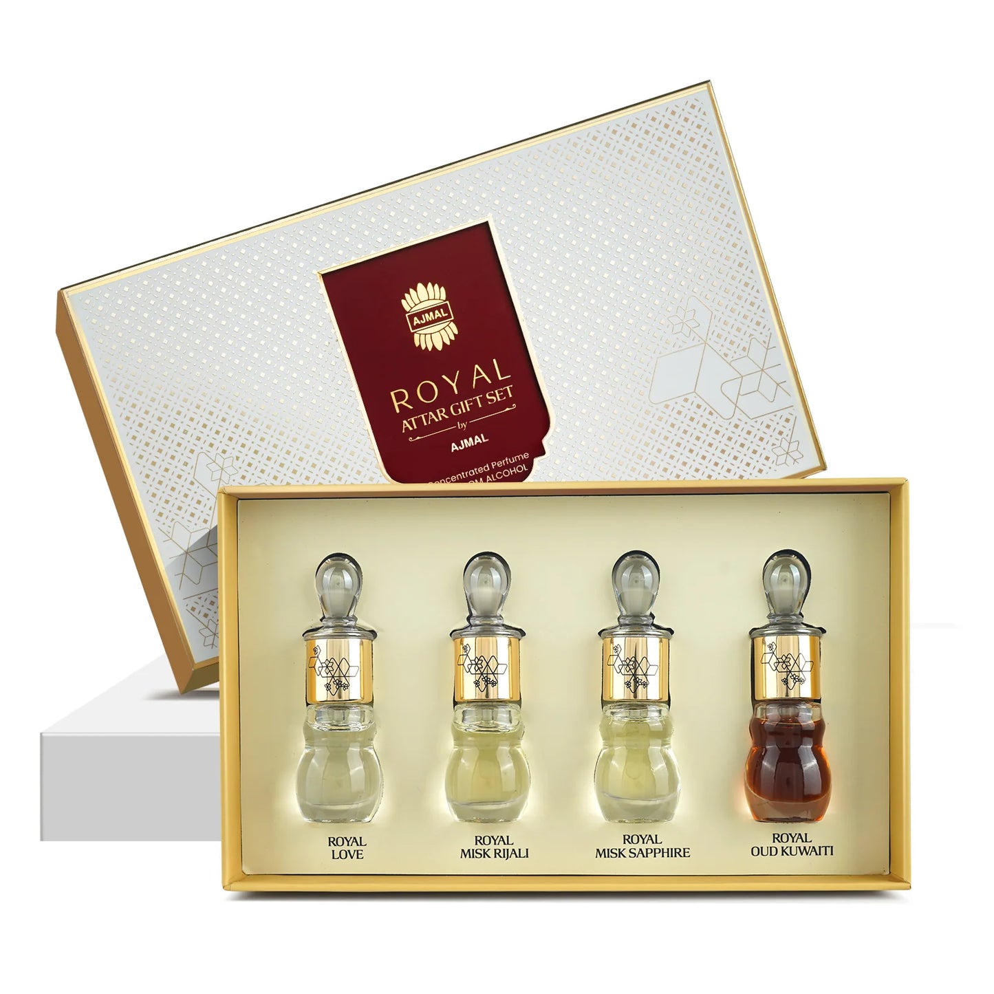 Ajmal Royal Non-Alcoholic Attar Gift Pack 20ML for Unisex