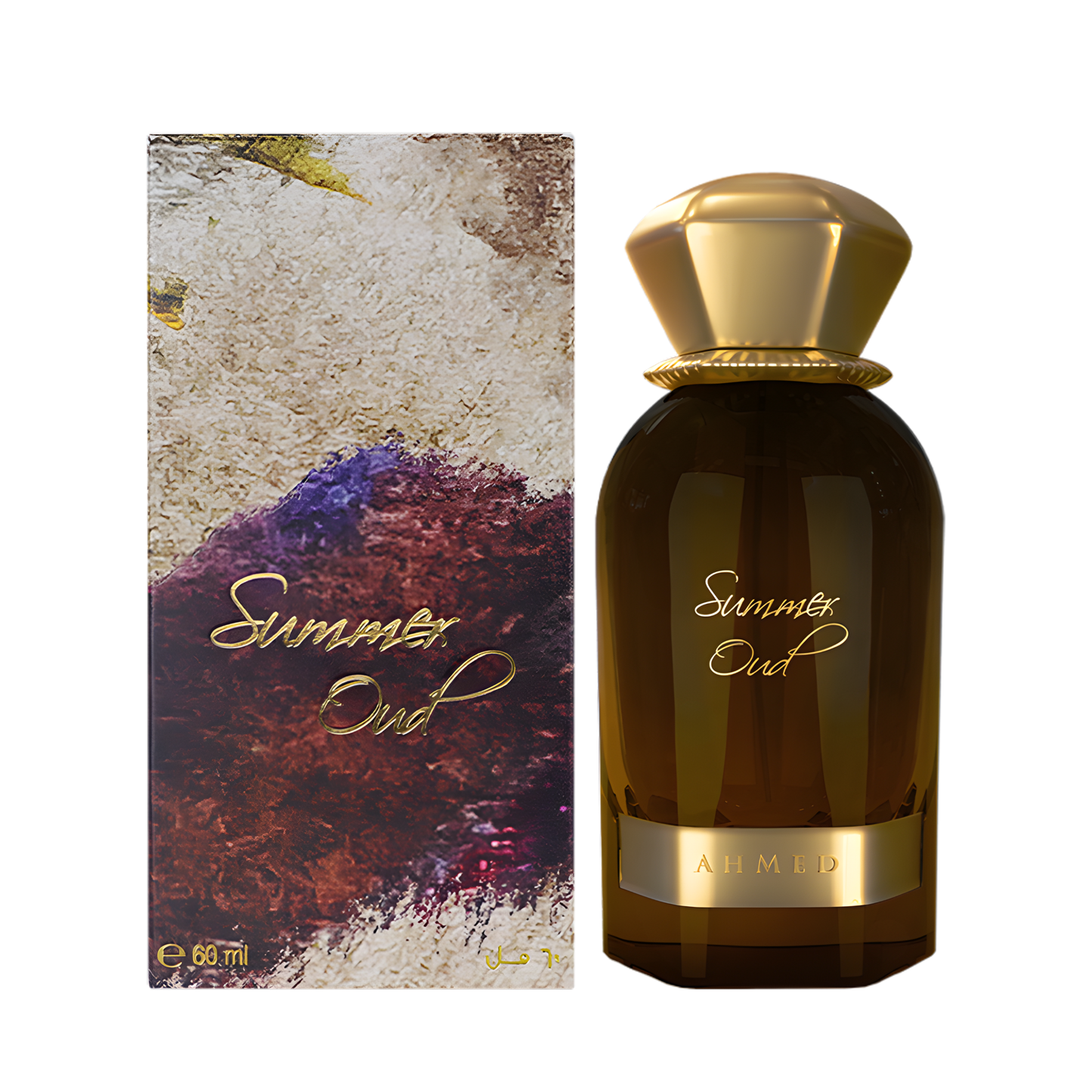 Ahmed Al Maghribi Summer Oud Eau de Parfum for Men and women 60 ML