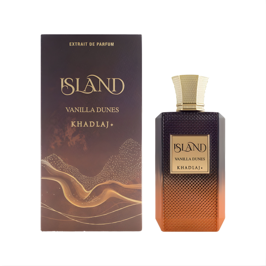 Khadlaj Island Vanilla Dunes Extrait de Parfum for Men 100ML