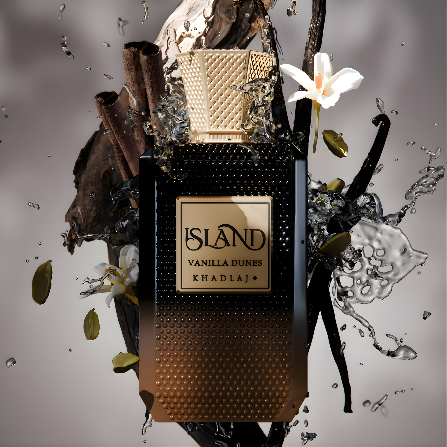 Khadlaj Island Vanilla Dunes Extrait de Parfum for Men 100ML