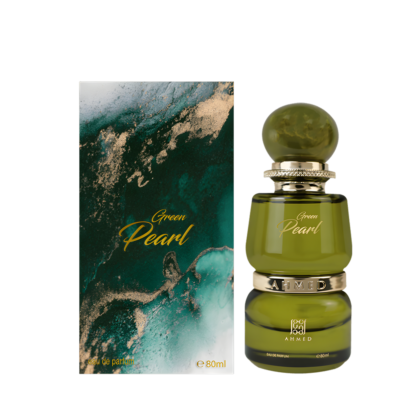 Ahmed al Maghribi Green Pearl Eau de Parfum for Unisex 80ML