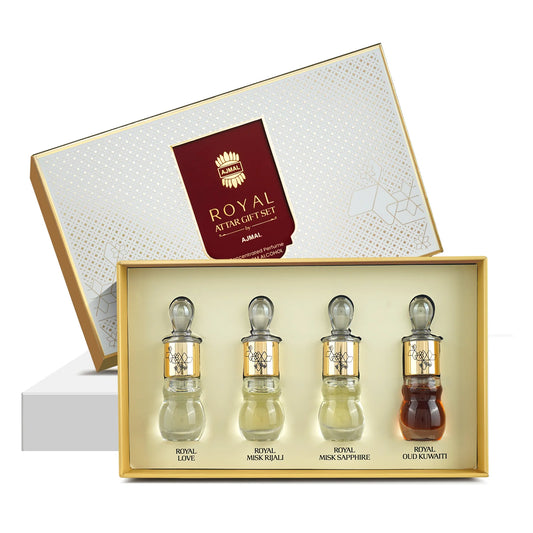 Ajmal Royal Non-Alcoholic Attar Gift Pack 20ML for Unisex